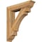 Ekena Millwork Merced Traditional Rough Sawn Bracket w/ Offset Brace, Western Red Cedar, 8"W x 36"D x 40"H BKT0806X36X40MRC01RWR - alternate 1